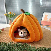 Meowoween™ – Pumpkin Pet Cave