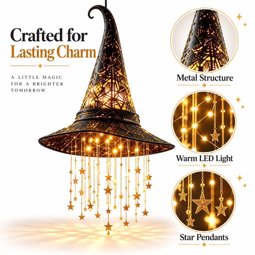 WitchLight™ — Halloween Hat Lamp