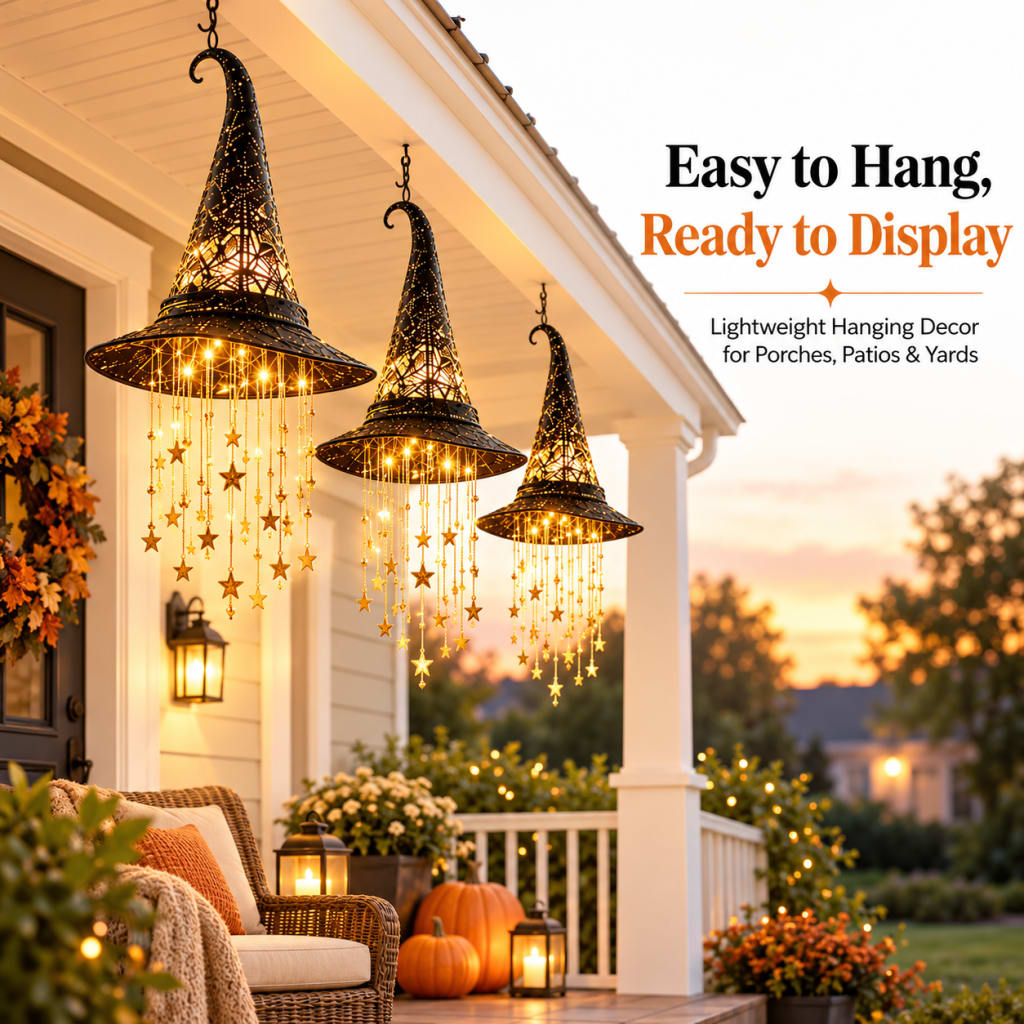 WitchLight™ — Halloween Hat Lamp