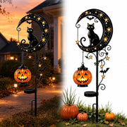 SpookyMoon™ — Cat & Pumpkin Lamp