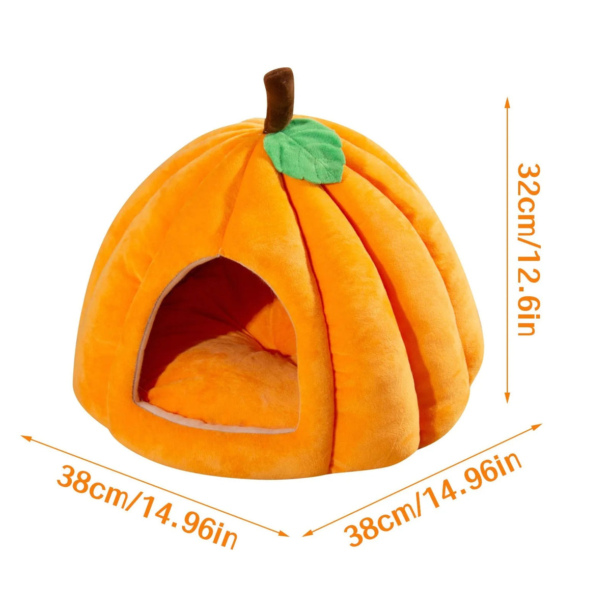 Meowoween™ – Pumpkin Pet Cave