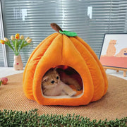 Meowoween™ – Pumpkin Pet Cave